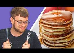 Enlace a Irlandeses probando comida americana y su reacción