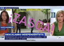 Enlace a Susana Griso dejó sin palabras a la alcaldesa proindependencia de Girona