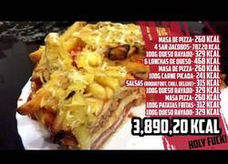 Enlace a La PIZZA de 4.000 calorías ¿La comerías?