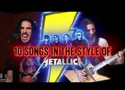 Enlace a Interpretando 10 canciones clásicas con el estilo de Metallica