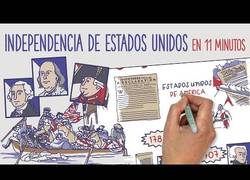 Enlace a La Independencia de Estados Unidos resumida en 11 minutos