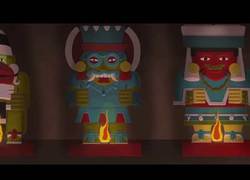 Enlace a La creación del Quinto Sol, mito prehispánico de América animado