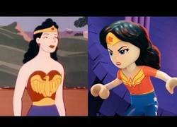 Enlace a Evolución de Wonder Woman en dibujos animados