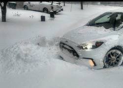 Enlace a Usando un Ford Focus a modo de quitanieves