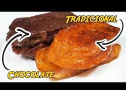 Enlace a Superpilopi se la saca y cocina unas deliciosas torrijas CHOCOLATEADAS
