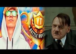 Enlace a El Rubius no invita a HITLER al TORNEO DE YOUTUBERS