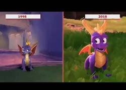 Enlace a Increíble remake a Spyro 1998 vs 2018