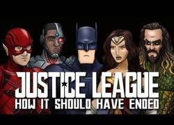 Enlace a Así es como debería haber terminado 'La Liga de la Justicia'