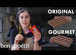 Enlace a Esta chef prepara un Kit Kat con un nivel gourmet que sorprende a todos