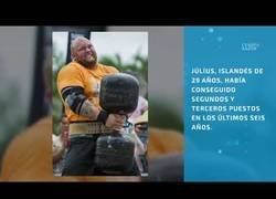 Enlace a 'The Mountain' de 'Game of Thrones' es oficialmente el hombre más fuerte del mundo