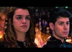 Enlace a Amaia y Alfred en el papel de los protagonistas de Los Juegos del Hambre antes de aventurarse en Eurovisión