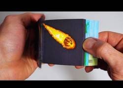 Enlace a Un flipbook alucinante sobre la caída del meteorito que acabó con los dinosaurios