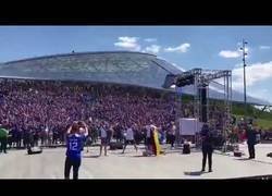 Enlace a Los Islandeses ya están en Moscú para el mundial, se estima que un 10% de la población se ha desplazado