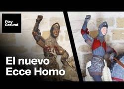Enlace a La peor restauración desde el Ecce Homo.