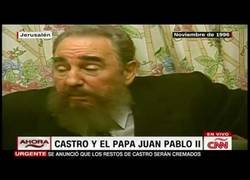 Enlace a Interesante entrevista a Fidel Castro sobre su reunión con Juan Pablo II, realizada por el español José Levy