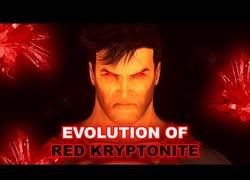 Enlace a Evolución de la Kryptonita roja en los  medios