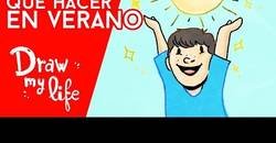 Enlace a 20 ideas para ser feliz en verano, según Draw My Life