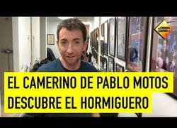 Enlace a Pablo Motos muestra su camerino de El Homiguero