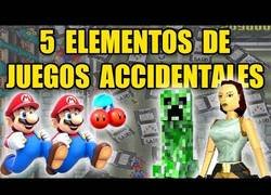 Enlace a Cinco elementos de videojuegos creados por accidente