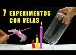 Enlace a Experimentos caseros con velas