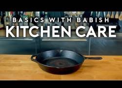 Enlace a Mantenimiento en la cocina para dejar nuestros utensilios como nuevos