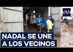 Enlace a Nadal ayudando en Mallorca