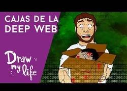 Enlace a La VERDAD sobre las cajas de la DEEP WEB, según Draw My Life