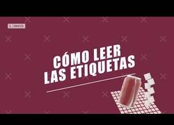 Enlace a Aprendiendo a leer las etiquetas de los productos que comemos