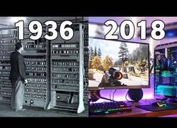Enlace a Evolución de los ordenadores desde 1936 hasta 2018