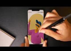 Enlace a Dibujando en un iPhone: menudo arte