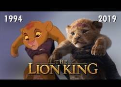 Enlace a Comparación de los dos trailers de El Rey León - 1994 vs 2019 