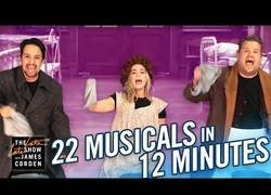 Enlace a 22 musicales en 12 minutos