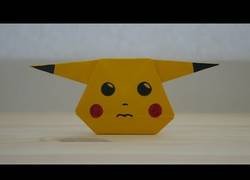Enlace a Origami. Cómo hacer Pikachu a partir de papel (lección en video)