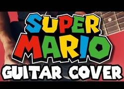 Enlace a ¿Conoces la mítica canción del videojuego Super Mario? ¡Pues así suena en guitarra eléctrica!