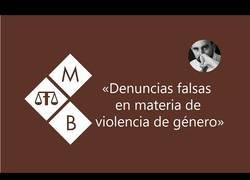 Enlace a Ponencia sobre las denuncias falsas en la violencia de género