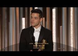 Enlace a Discurso de Rami Malek en los Globos de Oro [Inglés]
