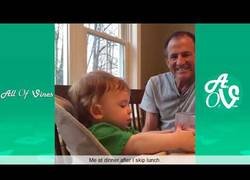 Enlace a Aguanta sin reírte 10 min ¿En que minuto te reiste? Especial niños