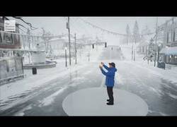Enlace a 'The Weather Channel' lo ha vuelto a hacer con su realidad aumentada haciéndonos ver los problemas de una tormenta de hielo