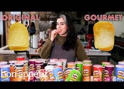 Enlace a Cocinando unas patatas Pringles muy gourmet