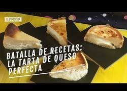 Enlace a Comparando tres famosas tartas de queso