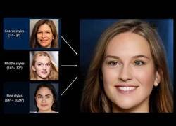 Enlace a Caras de personas creadas por una Inteligencia Artificial