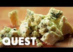 Enlace a Así es como se produce el queso azul desde cero