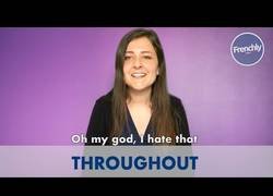 Enlace a Franceses intentando decir palabras inglesas