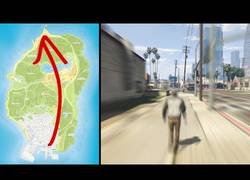 Enlace a Crea un timelapse mientras camina de abajo a arriba del mapa de GTA V