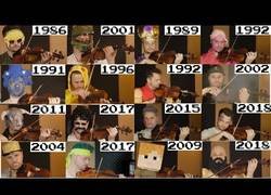 Enlace a 40 temas de videojuegos tocados a piano (entre 1972 y 2018)