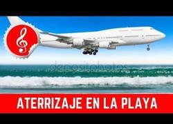 Enlace a ¿Puede un avión aterrizar o despegar en la playa?
