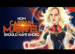Enlace a Así debería haber terminado Capitana Marvel