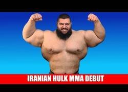 Enlace a Te presentamos a el Hulk iraní que pronto debutará en la MMA