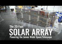 Enlace a Desarrollo panel solar telescopio James Webb