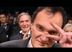 Enlace a Cámara graba super cerca las caras del casting de la última película de Quentin Tarantino en Cannes